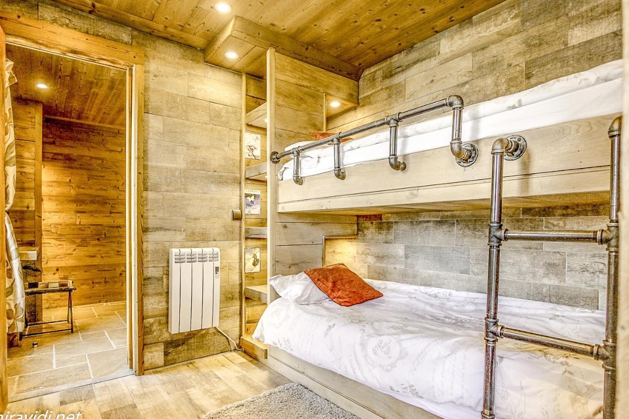 Chalet Miravidi, Montchavin-La Plagne, Jacuzzi & Sauna Exterior photo