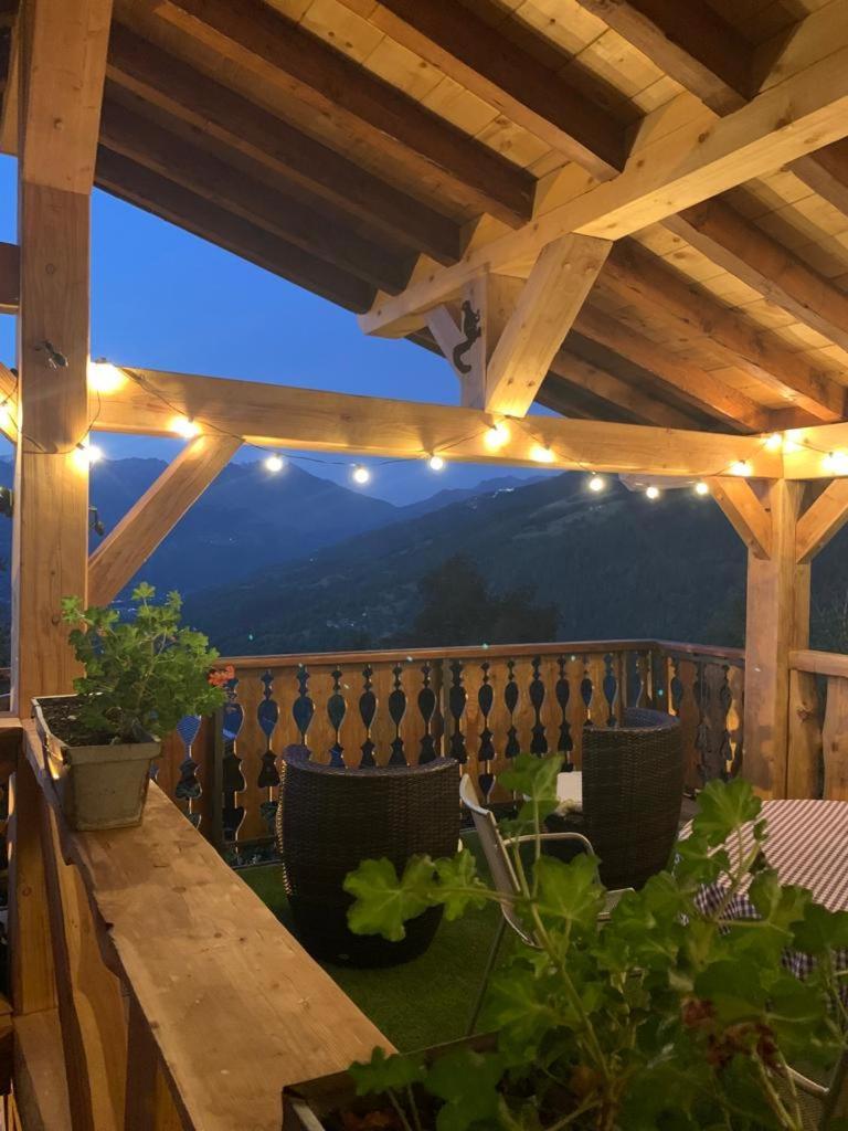 Chalet Miravidi, Montchavin-La Plagne, Jacuzzi & Sauna Exterior photo