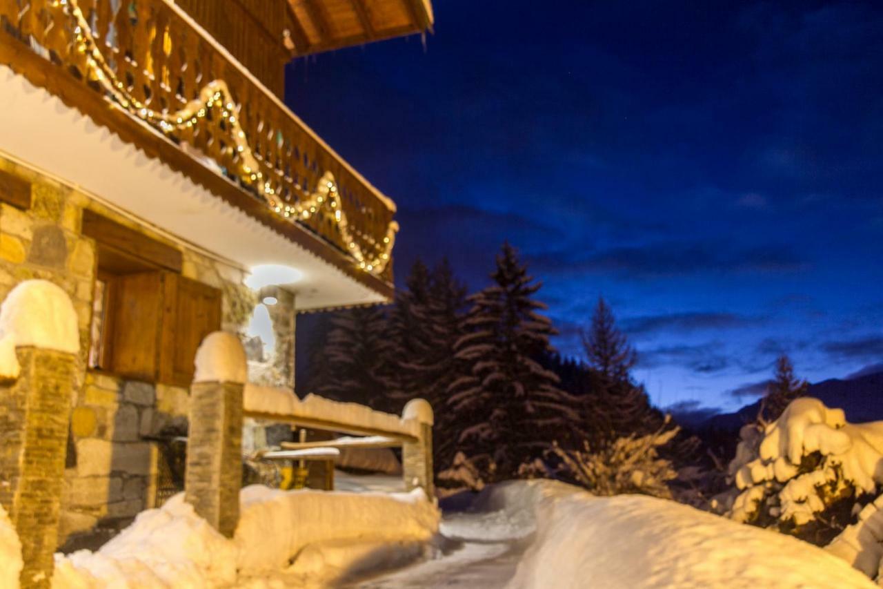 Chalet Miravidi, Montchavin-La Plagne, Jacuzzi & Sauna Exterior photo